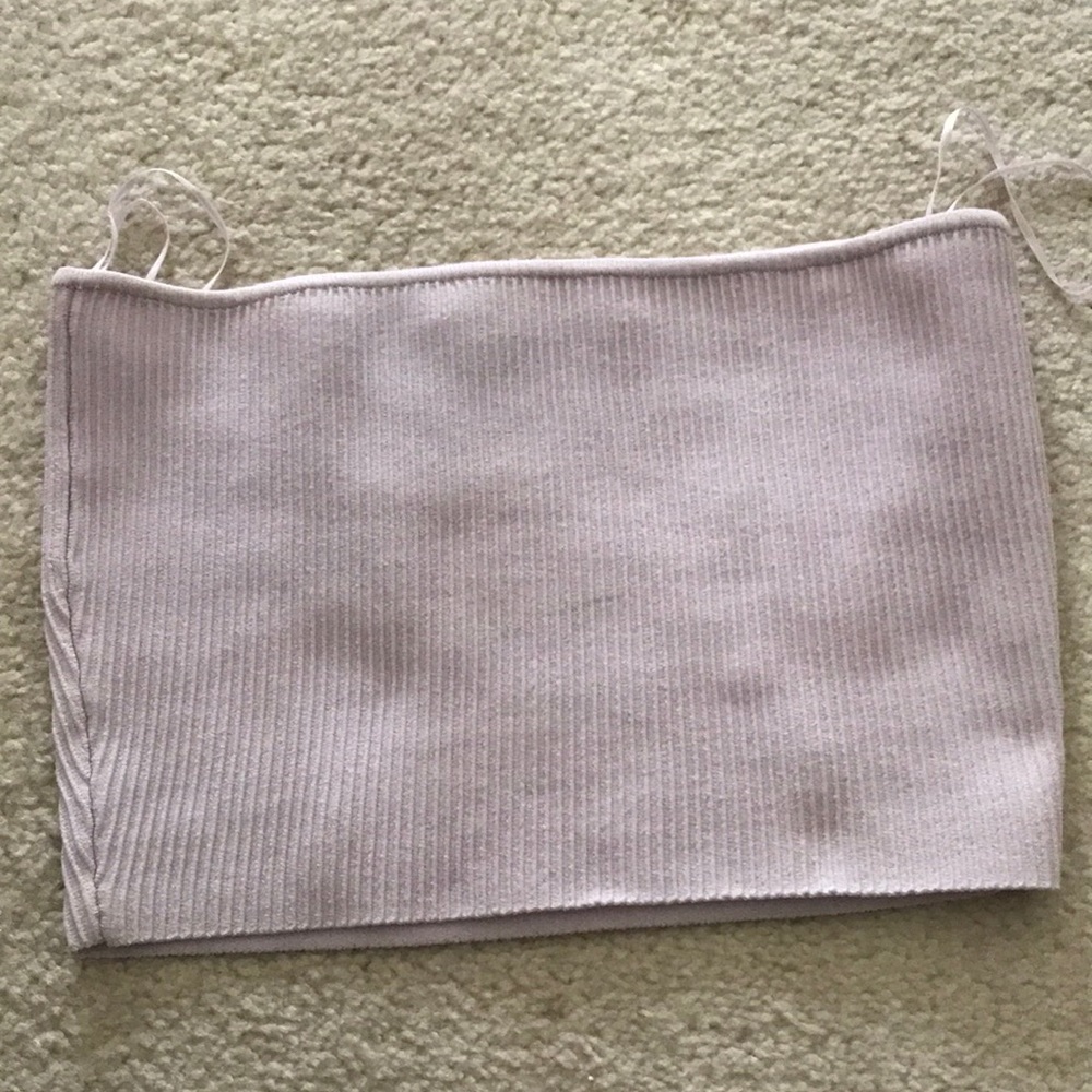 Lilac colored PacSun Ribbed Tube Top, Size S